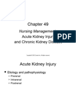 Kidney Injury and Disease