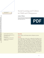 Whiten 2017 Social Learning and Culture in Child and Chimpanzee
