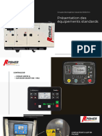 Présentation Des Équipements Standards: Groupes Électrogènes Industriels 1500tr/mn