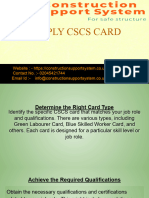 Apply Cscs Card