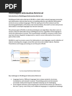 Multilingual Information Retrieval