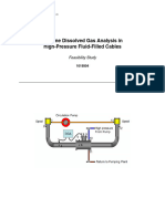 On - Line Dissolved Gas Analysis in High - Pressure Fluid - Filled Cables