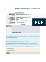 Mercados Globales y Finanzas Personales Primer Parcial