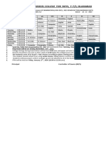 Umair Date Sheet Annual 2023