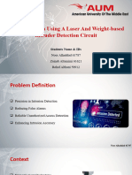 Security System Using A Laser and Weight-Based Intruder Detection Circuit