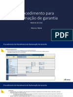 Procedimento para Reclamação de Garantia - Nokia