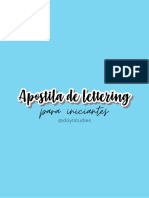 Apostila de Lettering para Iniciantes