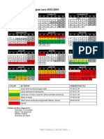 Calendari ESMUC 2023-24 