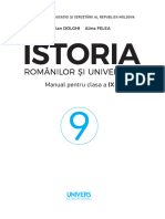 IX - Istoria Romanilor Si Universala (A. 2023, in Limba Romana)