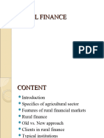 Rural Finance