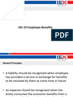 IAS 19 - Employee Benefit