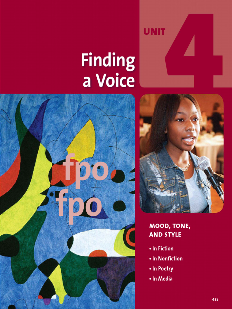 Student Literature Unit 4 | PDF | Subject (Grammar) | Science Fiction