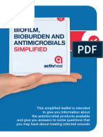 Biofilm Bioburden and Antimicrobials