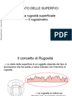 Lo Stato Delle Superfici La Rugosità Superficiale Il Rugosimetro