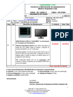 Cotação de VENDA Monitor Choice Hemodinamica - HUST