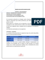 Primera Evaluación Sumativa