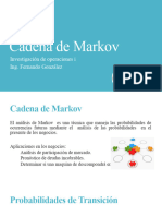 Cadena de Markov 1