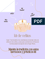 Kit Día de Las Velitas