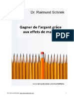 E-Book Dr. Raimund Schriek - Gagner de L'argent Grâce Aux Effets de Marché