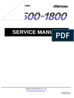Mimaki TS500-1800 Service Manual