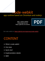 App Basead Chromium and Nodejs