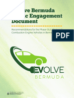 EVolve Bermuda Public Engagement Report
