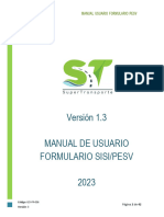 Manual Usuario SISI-PESV Act