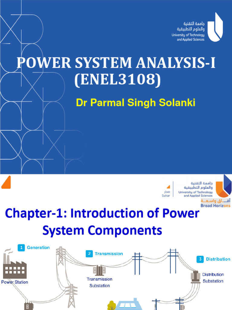 Chapter1Introduction of Power System Components PDF Power Station