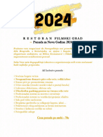 DOČEK NOVE GODINE 2024., NOVA GODINA 2024., NOVOGODIŠNJE PONUDE ZA DOČEK - Re S T o R A N Filmski Grad 2024.