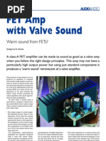 Download FET Amp with Valve Sound by B Kainka by t_ca SN68972874 doc pdf