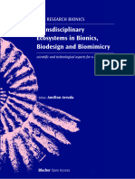Transdisciplinary Ecosystems in Bionics, Biodesign and Biomimicry