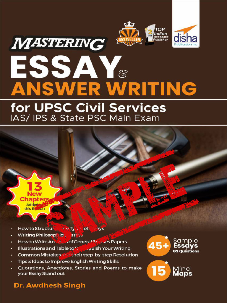 Mastering Essay Answer Writing For UPSC Civil Services IAS IPS State ...