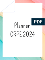 Planner CRPE 2024 @maitressepastel 