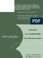 Benefícios Que A Implantação Do Processo de Logística Reversa Pode Trazer para A Empresa, Sociedade e para o Meio Ambiente Estudo de Caso Da Empresa o Boticário