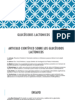 Glucósidos Lactonicos