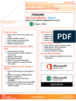 Formation Excel Niveau 1