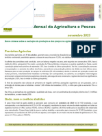 Boletim Mensal de Agricultura e Da Pesca - 2023 - Novembro