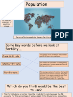 Lesson 2 - Factors Affecting Population Change