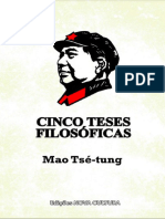 Cinco Teses Filosoficas - Mao Tse-Tung