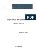 Segurança em Laboratório Higiene e Segurança