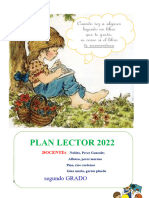 Plan Lector 2022 Segundo Grado