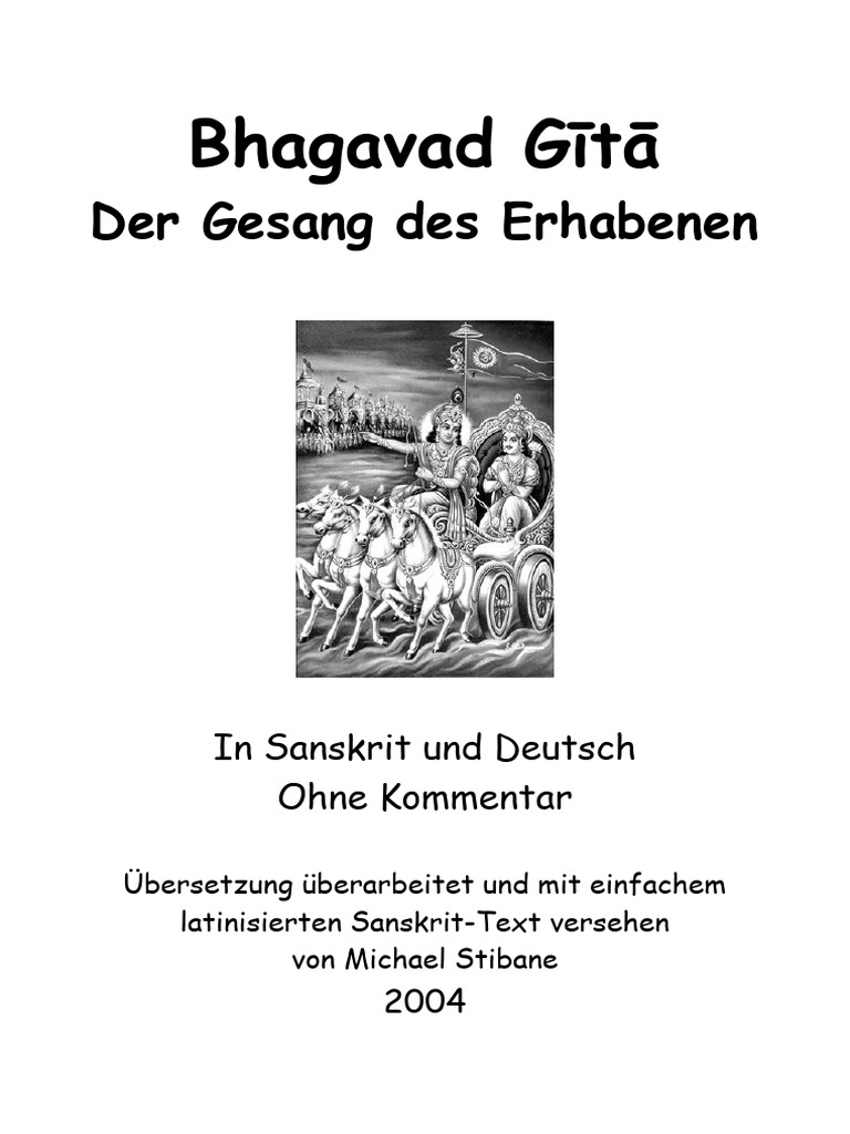 Gita sanskrit deutsch pdf