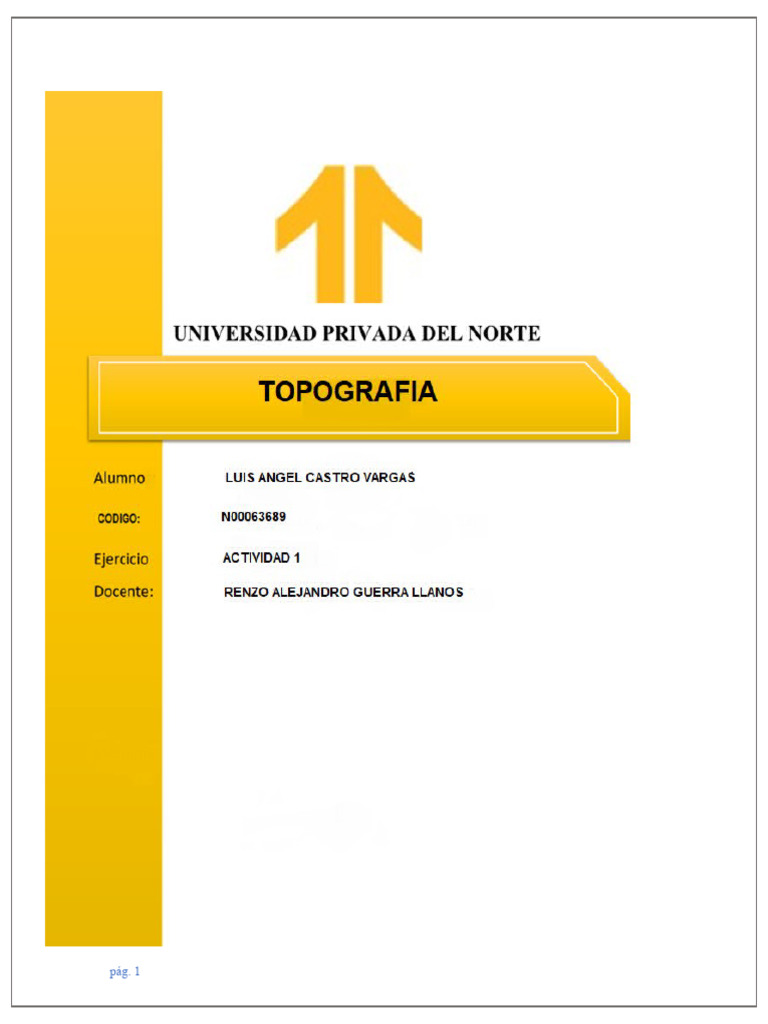 Caratula Topografia Pdf
