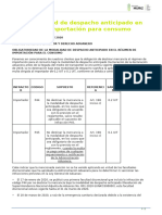 Obligatoriedad de Despacho Anticipado en Reacutegimen de Importacioacuten para Consumo