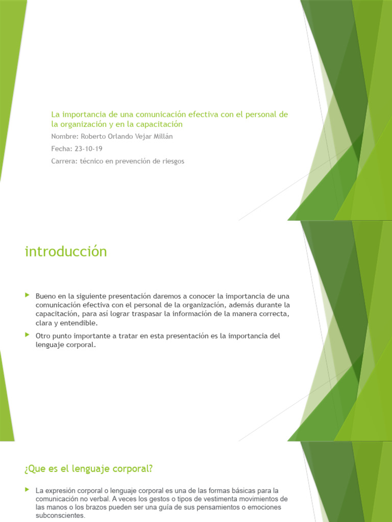 La Importancia de Una Comunicación Efectiva Con El | PDF | Liderazgo ...