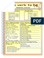 Verb To Be Exercises