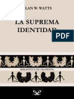 La Suprema Identidad (Alan Watts)