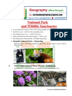 National Park and Wildlife Sanctuaries