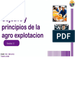 Objetivo y Principio de Agro Explo.n°11