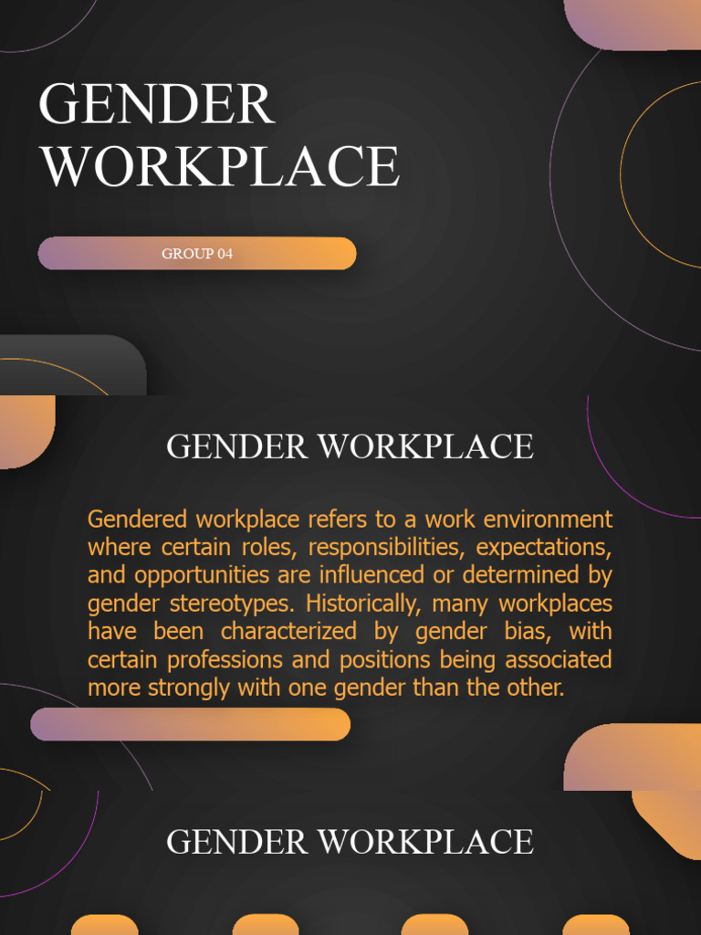 Understanding Gender Roles in the Workplace | PDF | Sexual Harassment ...